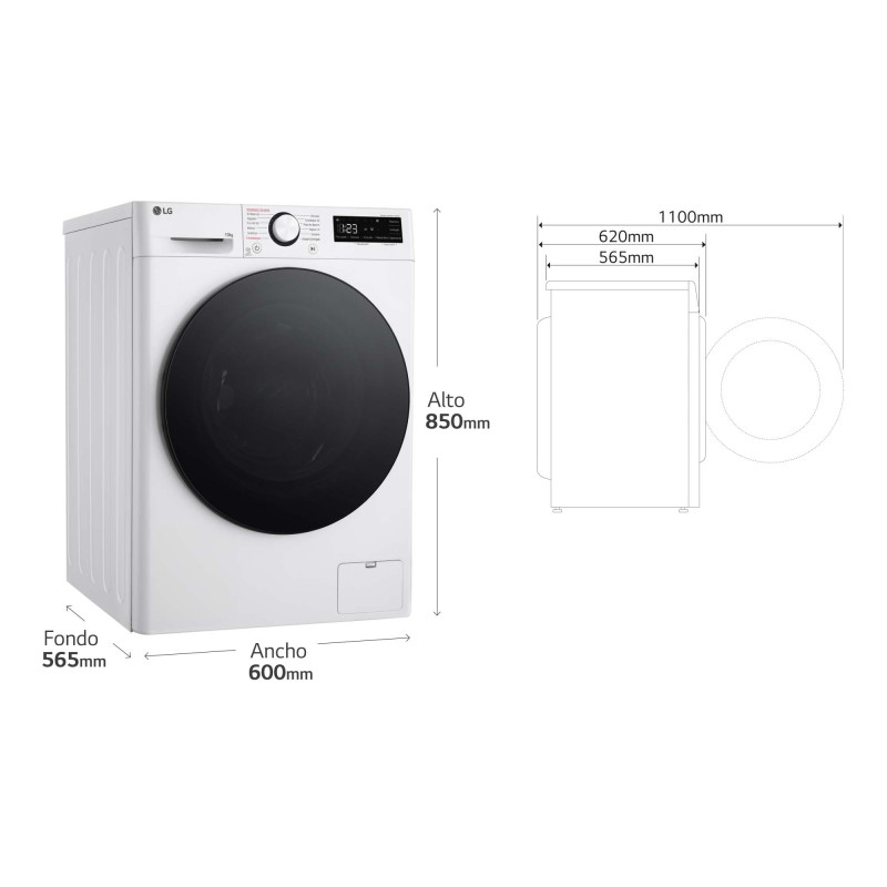 Lavadora Lg F4WR6010AGW Lavadora Lg F4WR6010AGW