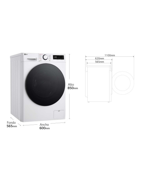 Lavadora Lg F4WR6010AGW