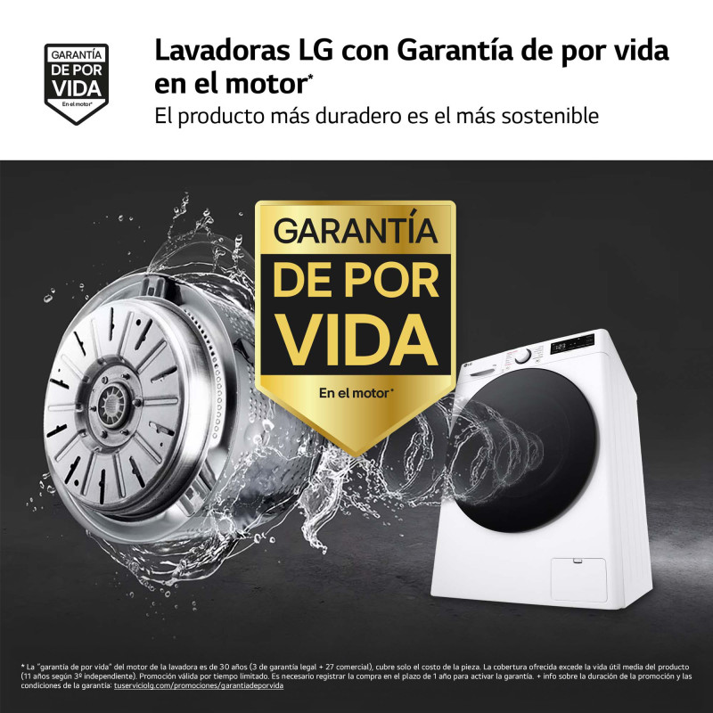 Lavadora Lg F4WR6010AGW Lavadora Lg F4WR6010AGW