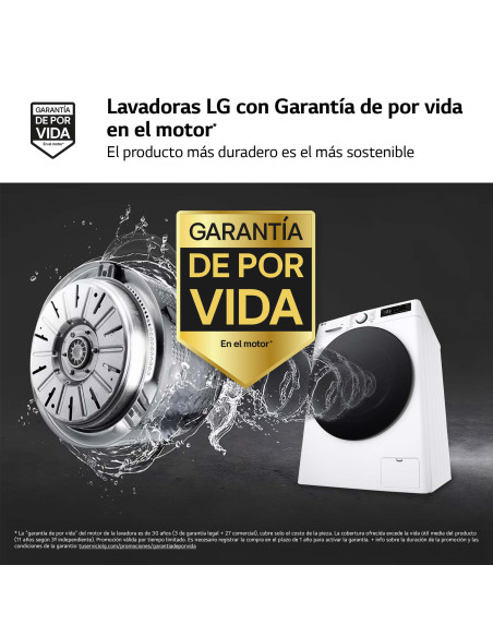 Lavadora Lg F4WR6010AGW