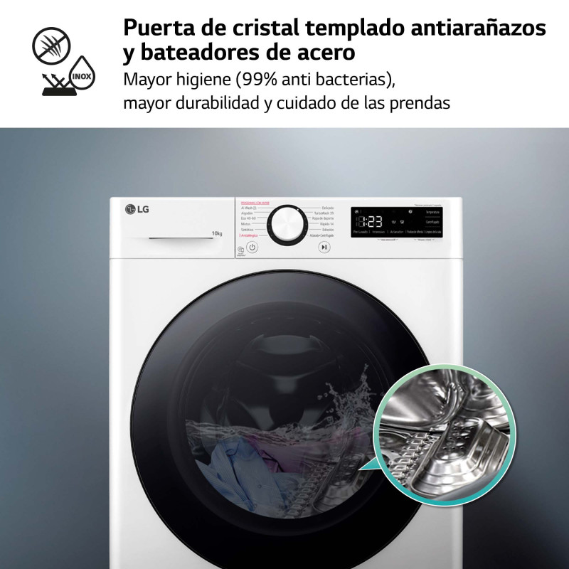 Lavadora Lg F4WR6010AGW Lavadora Lg F4WR6010AGW