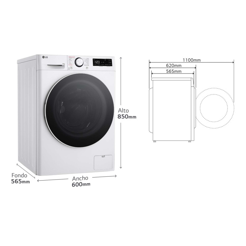 Lavadora Lg F4WR6011A0W Lavadora Lg F4WR6011A0W