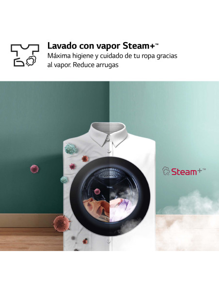 Lavadora Lg F4WR6011A0W