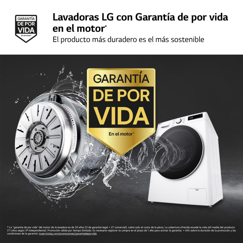 Lavadora Lg F4WR6013A0W Lavadora Lg F4WR6013A0W