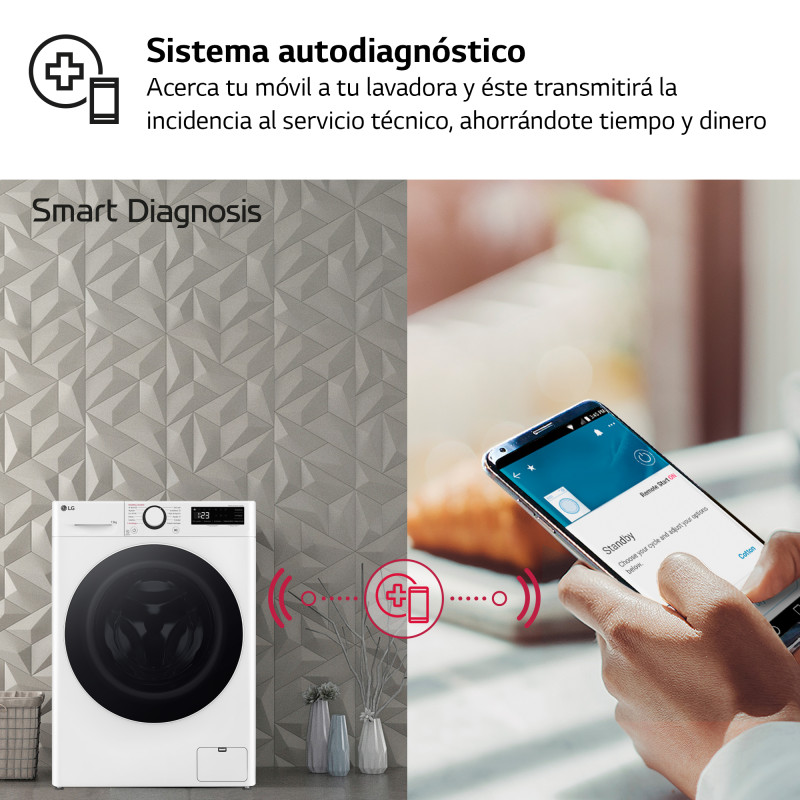Lavadora Lg F4WR6013A0W Lavadora Lg F4WR6013A0W