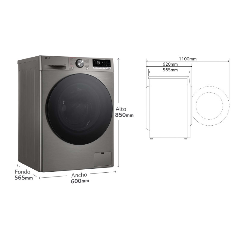 Lavadora Lg F4WR7010AGS Lavadora Lg F4WR7010AGS