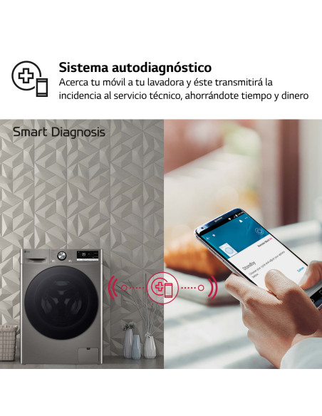Lavadora Lg F4WR7010AGS