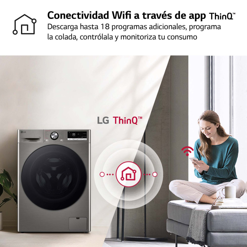 Lavadora Lg F4WR7010AGS Lavadora Lg F4WR7010AGS