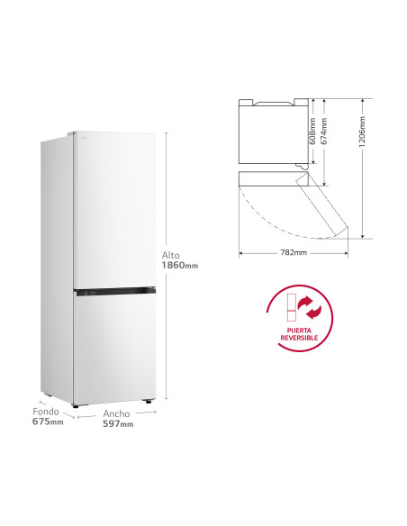 Combi NF Lg GBBSJ10ESW