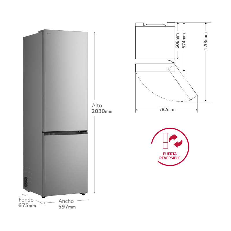 Combi NF Lg GBBSJ20DPY