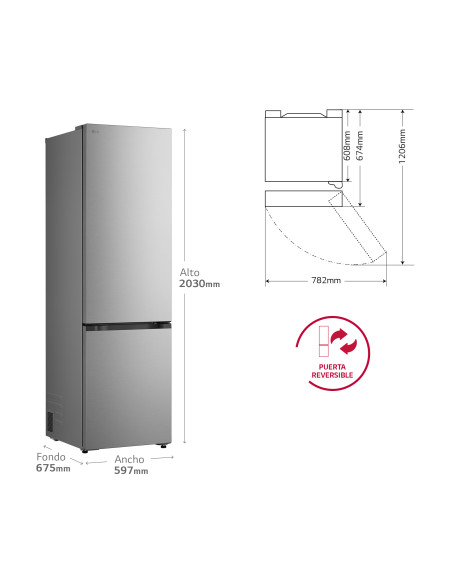 Combi NF Lg GBBSJ20DPY