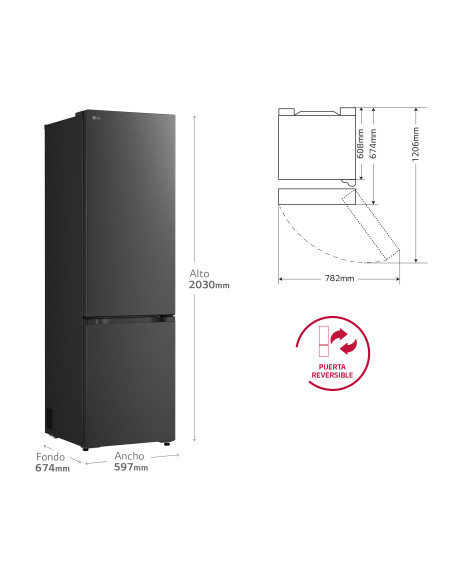 Combi NF Lg GBG5160CPY