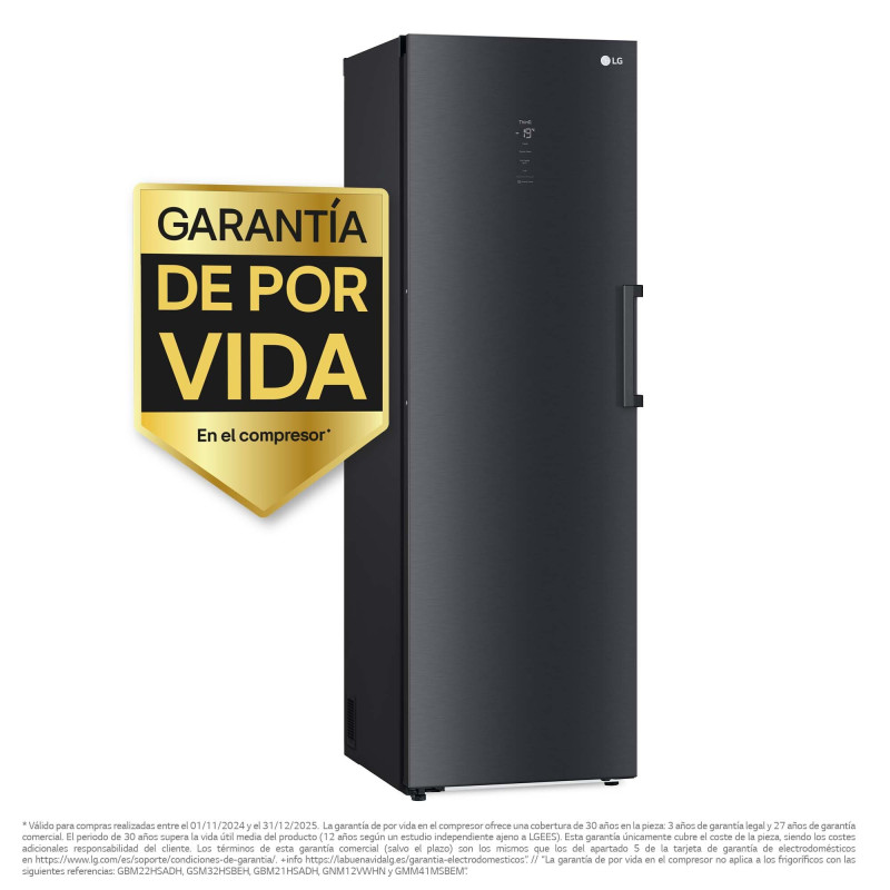 Congelador vertical NF Lg GFM61MCCSF Congelador vertical NF Lg GFM61MCCSF