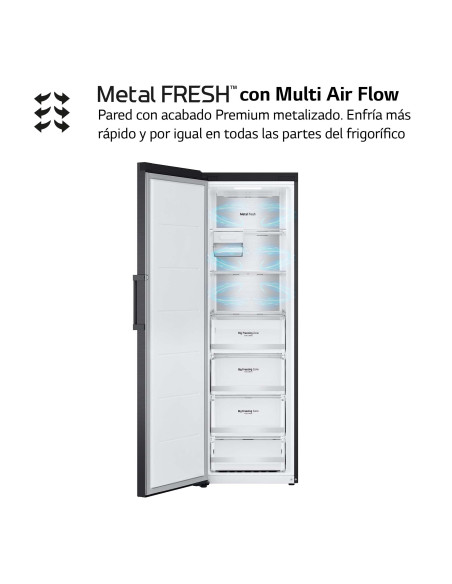 Congelador vertical NF Lg GFM61MCCSF