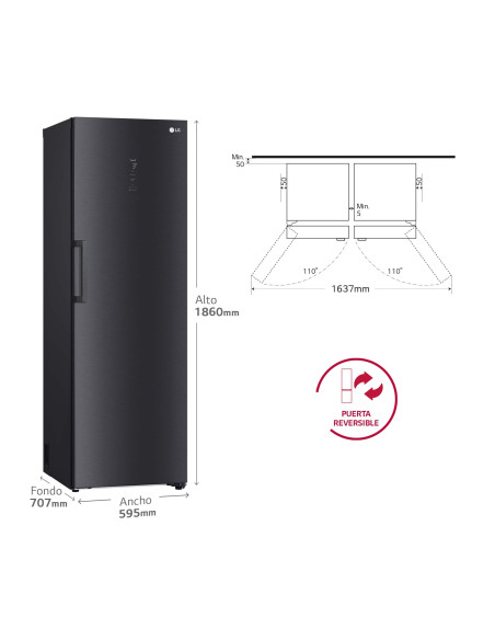 Frigorifico 1puerta Lg GLM71MCCSX