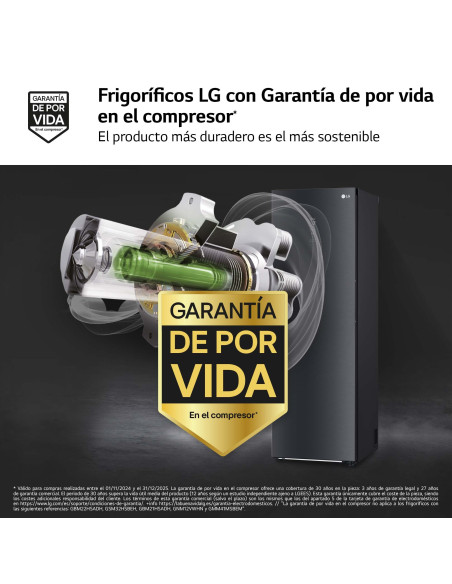 Frigorifico 1puerta Lg GLM71MCCSX