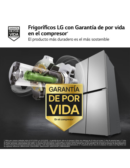 Frigorifico side by side Lg GMB860PYDE
