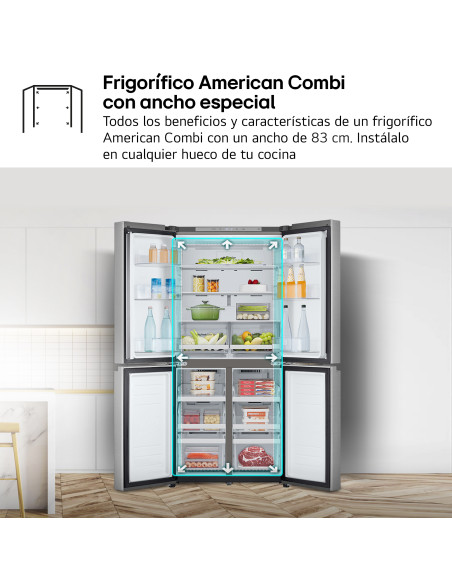 Frigorifico side by side Lg GMB860PYDE