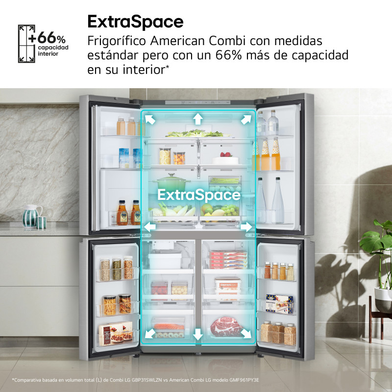 Frigorifico side by side Lg GMF961PY3E Frigorifico side by side Lg GMF961PY3E