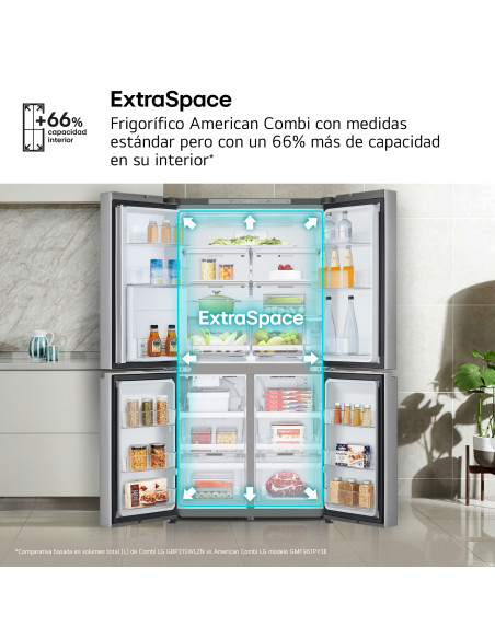 Frigorifico side by side Lg GMF961PY3E