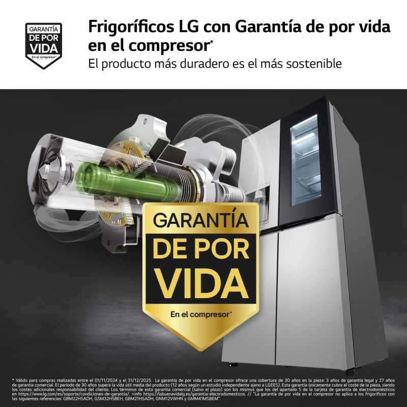 Frigorifico side by side Lg GMG861MBAE
