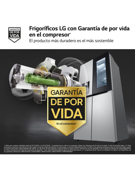 Frigorifico side by side Lg GMG861MBAE