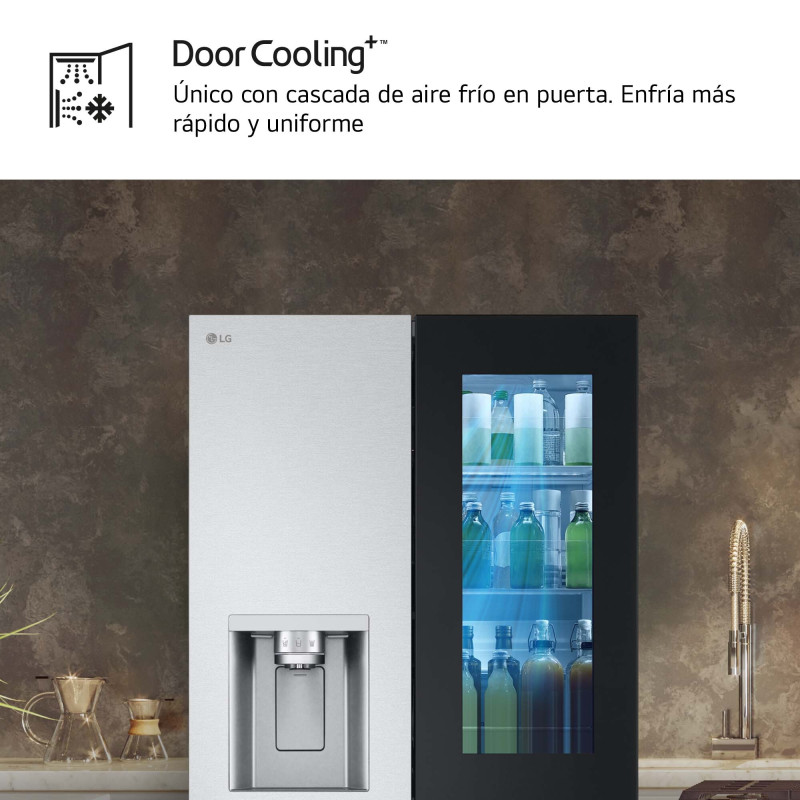 Frigorifico side by side Lg GMG861MBAE