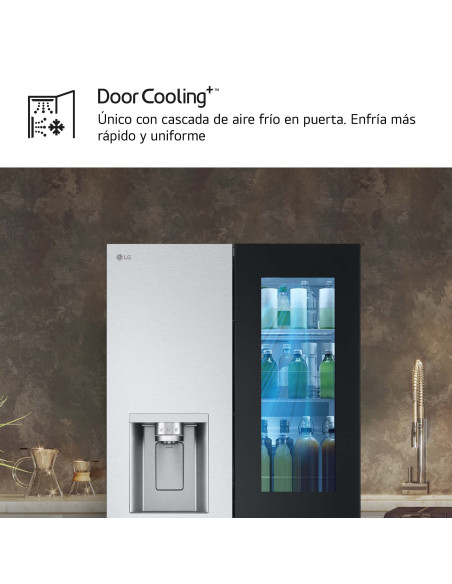 Frigorifico side by side Lg GMG861MBAE