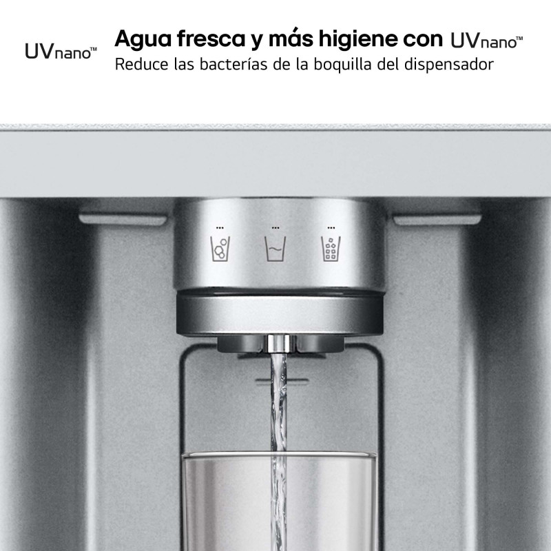 Frigorifico side by side Lg GMG861MBAE