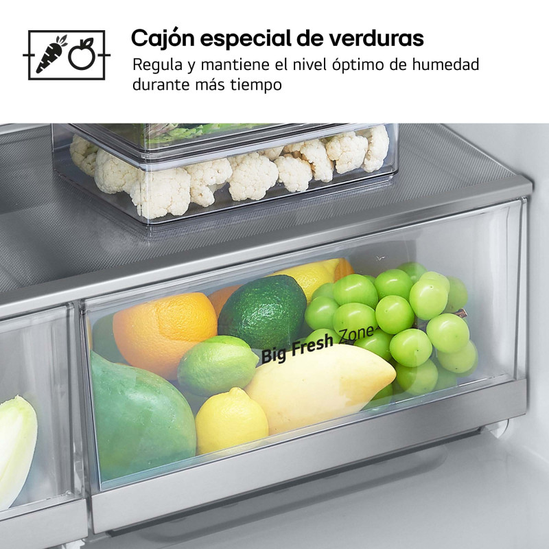 Frigorifico side by side Lg GMG861MBAE