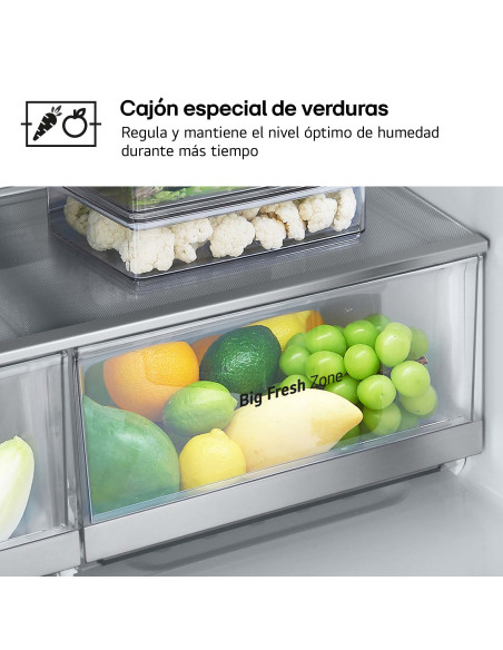 Frigorifico side by side Lg GMG861MBAE