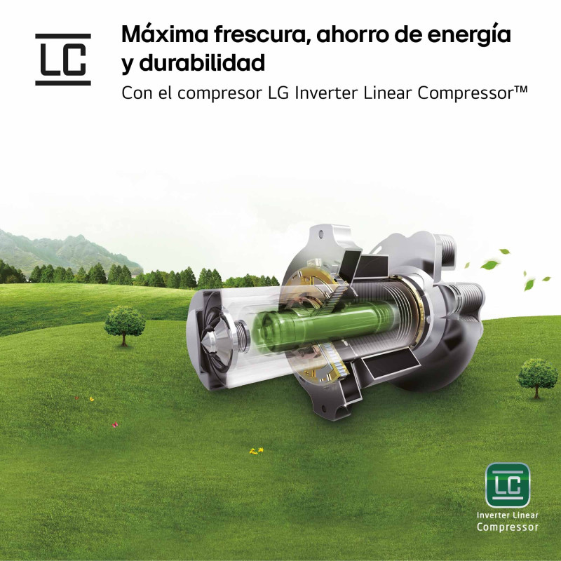 Frigorifico side by side Lg GMG861MBAE