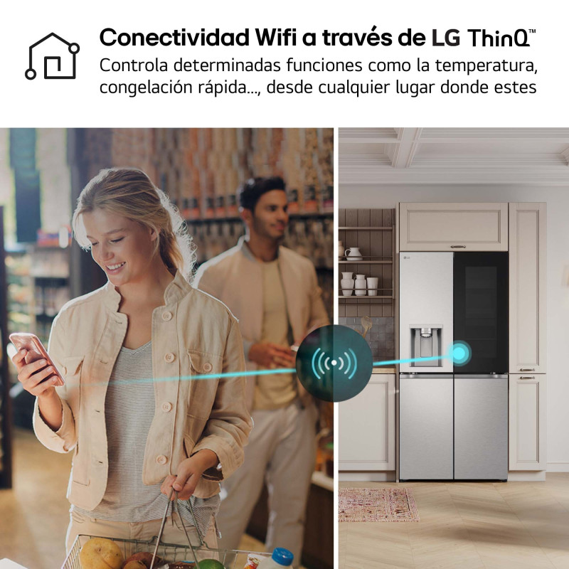 Frigorifico side by side Lg GMG861MBAE