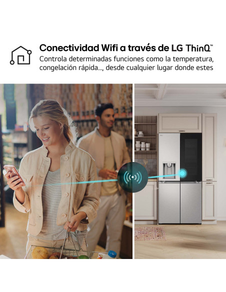 Frigorifico side by side Lg GMG861MBAE