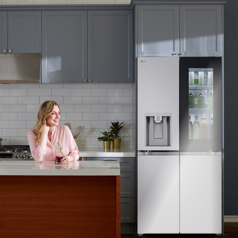 Frigorifico side by side Lg GMG861MBAE