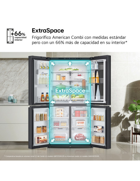 Frigorifico side by side Lg GMG961EVKE