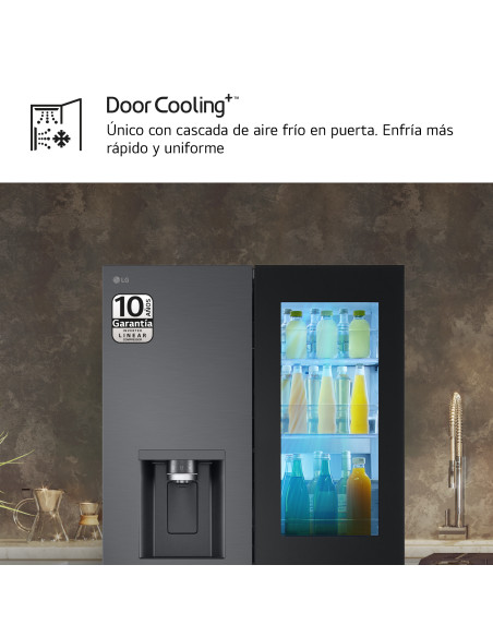 Frigorifico side by side Lg GMG961EVKE