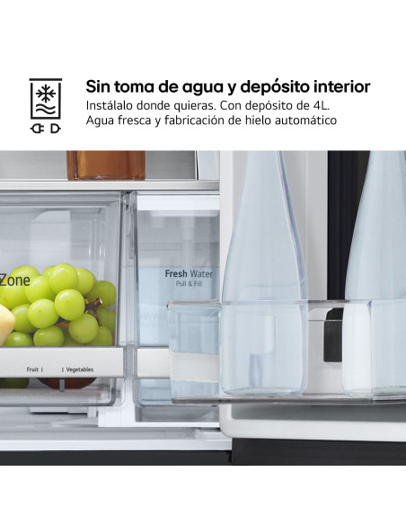 Frigorifico side by side Lg GMG961EVKE