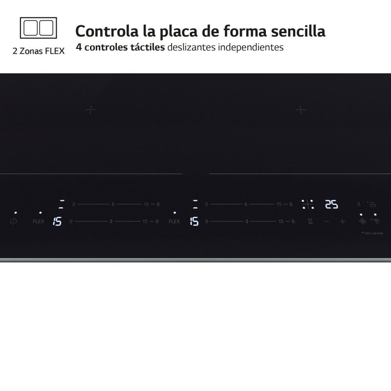 Vitroceramica induccion Lg CBIZ2437B Vitroceramica induccion Lg CBIZ2437B