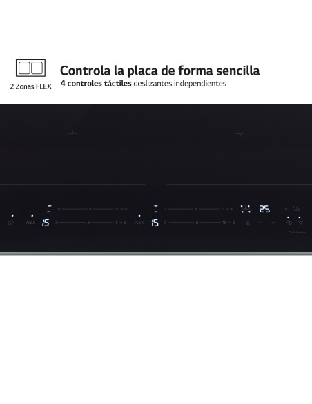 Vitroceramica induccion Lg CBIZ2437B
