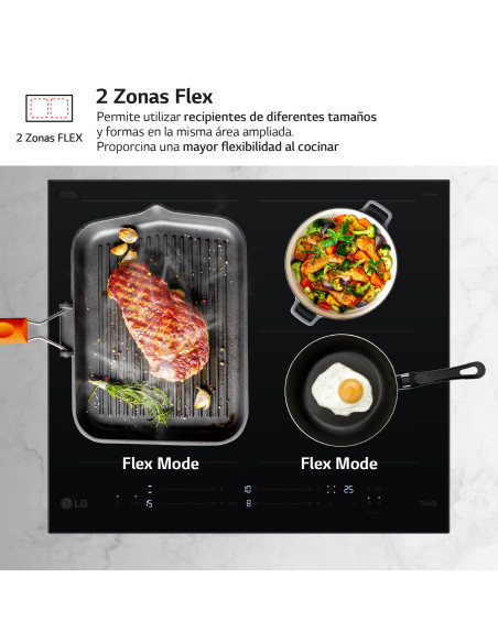 Vitroceramica induccion Lg CBIZ2437B