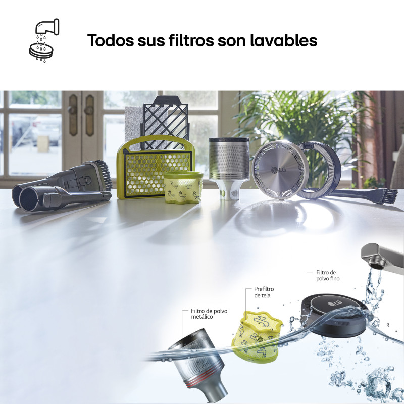 Aspirador escoba Lg A9KLITE1C