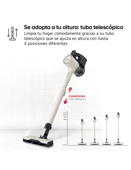 Aspirador escoba Lg A9KLITE1C