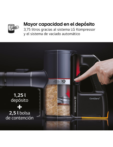 Aspirador escoba Lg A9TPRIME1C