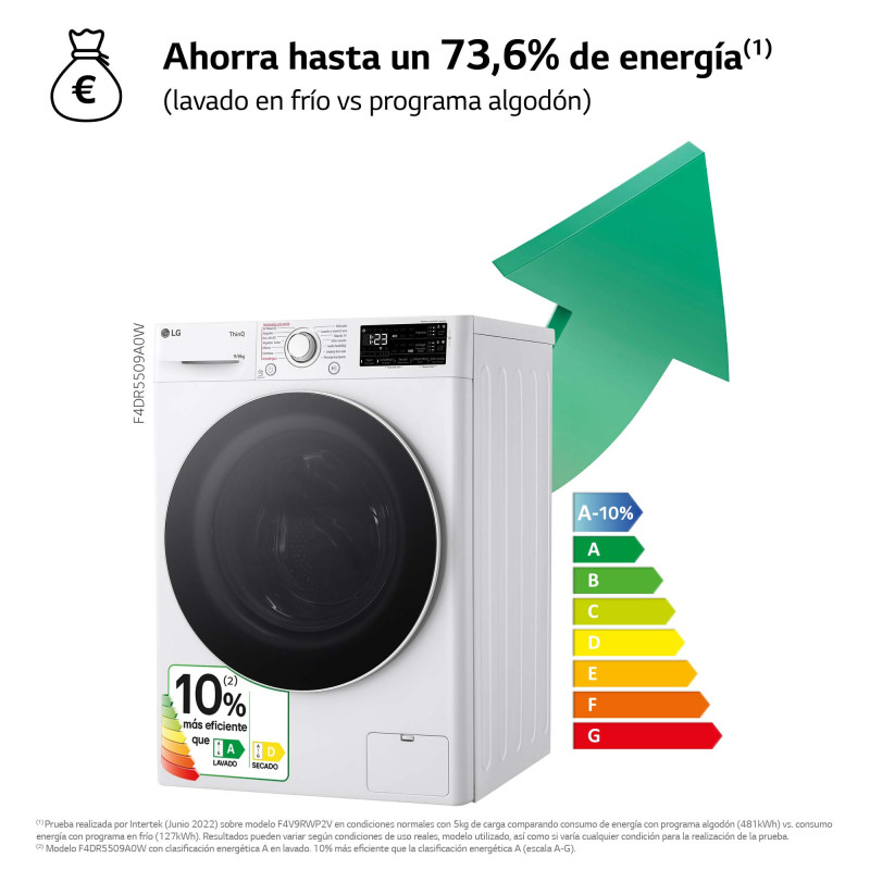 Lavasecadora Lg F4DR5509A0W Lavasecadora Lg F4DR5509A0W