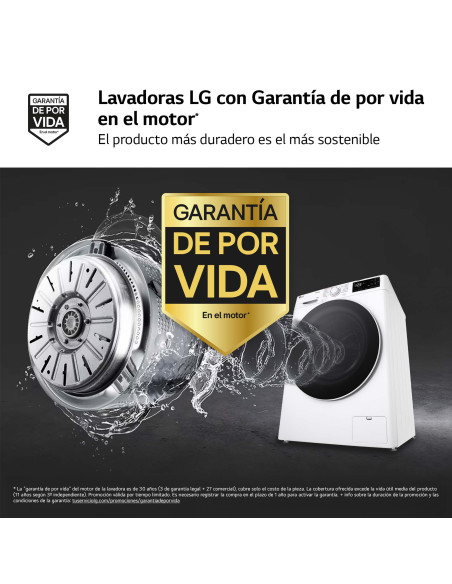 Lavasecadora Lg F4DR5509A0W