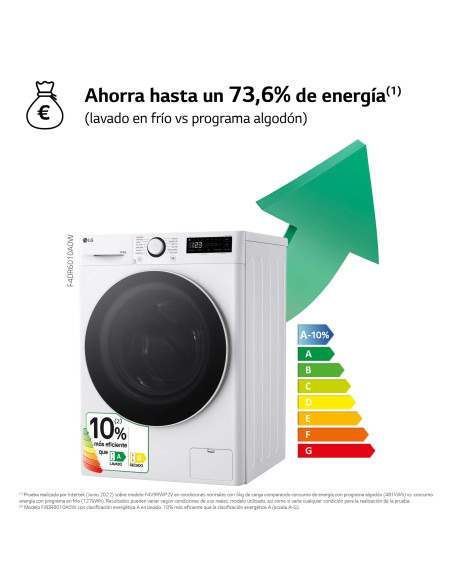 Lavasecadora Lg F4DR6010A0W