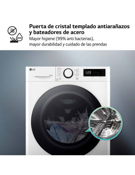 Lavasecadora Lg F4DR6010A0W