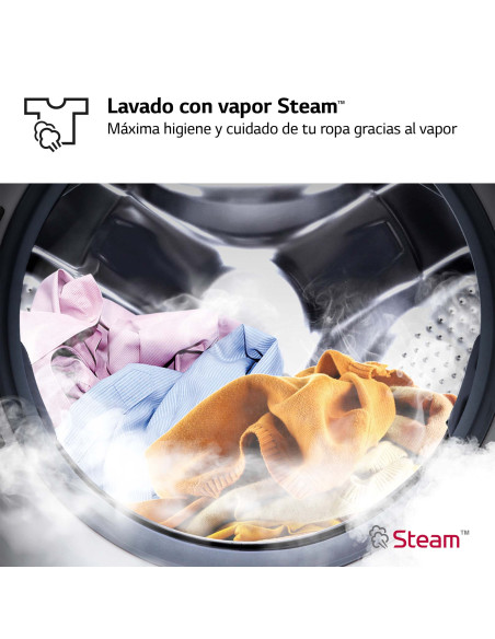 Lavasecadora Lg F4DR6010AGM