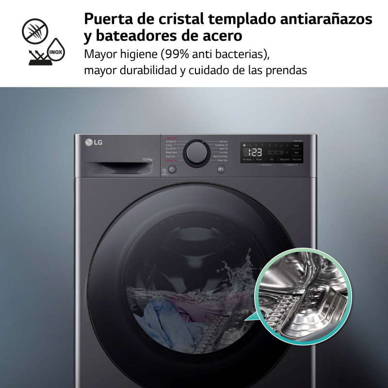 Lavasecadora Lg F4DR6010AGM Lavasecadora Lg F4DR6010AGM